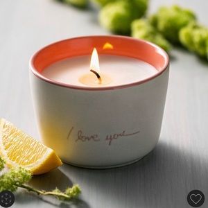 Hearth & Hand with Magnolia  “I love you” ceramic candle